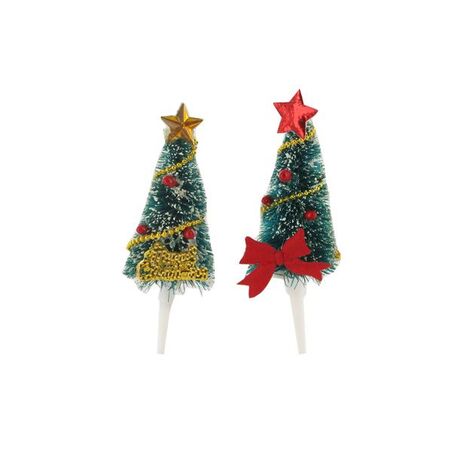 2 sapins sur pique Gatodéco