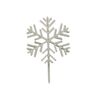 Flocon de neige sur pique Gatodéco (x50)
