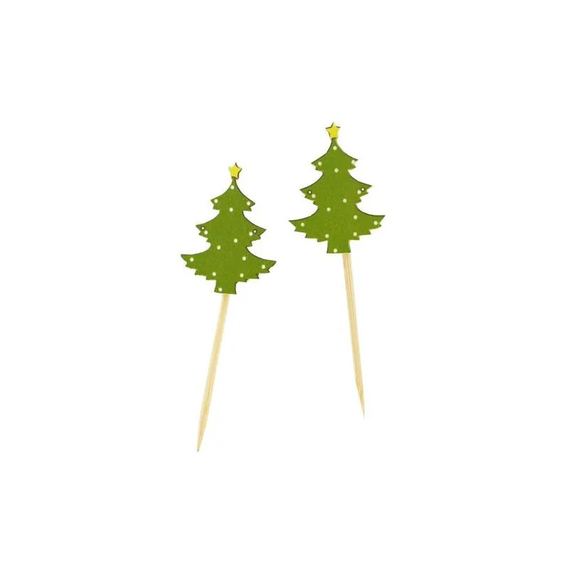 Sapin sur pique Gatodéco (x50)