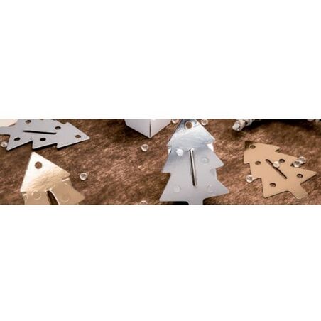 Sapins clipsables or pour boîte à chocolat (x 50) 