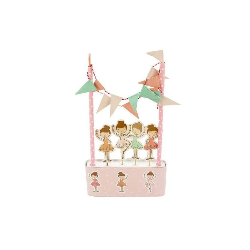 Kit décor gâteau Ballerines Gatodéco