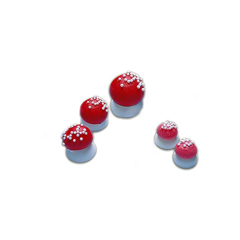 Champignon rouge en sucre 21mm (x180)