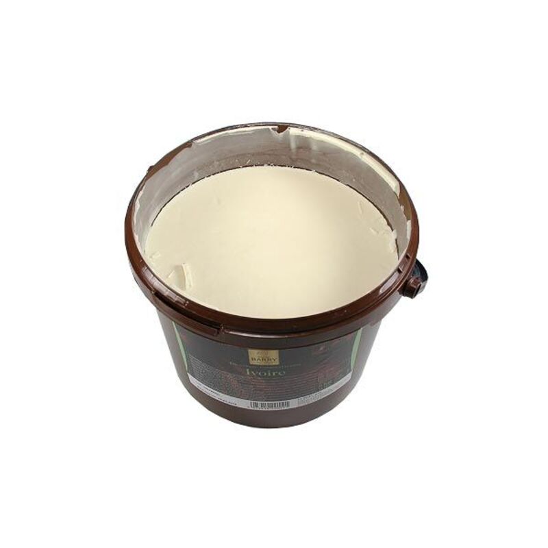 Pâte à glacer blanche ivoire Barry 5 kg