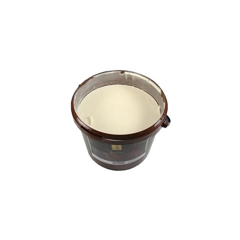 Pâte à glacer blanche ivoire Barry 5 kg