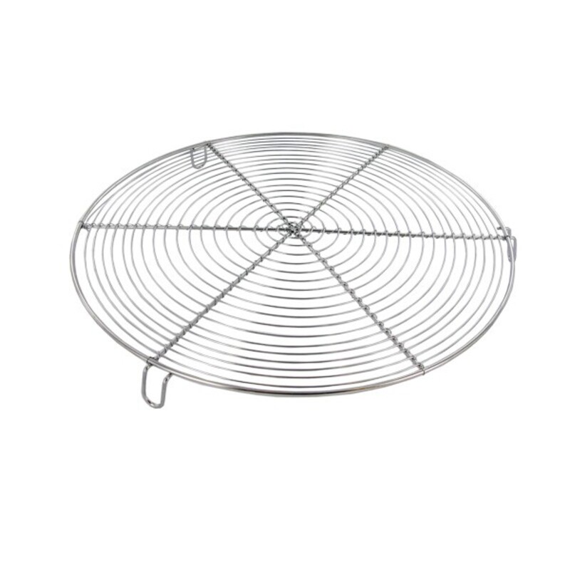 Grille à pâtisserie ronde avec pieds 32 cm