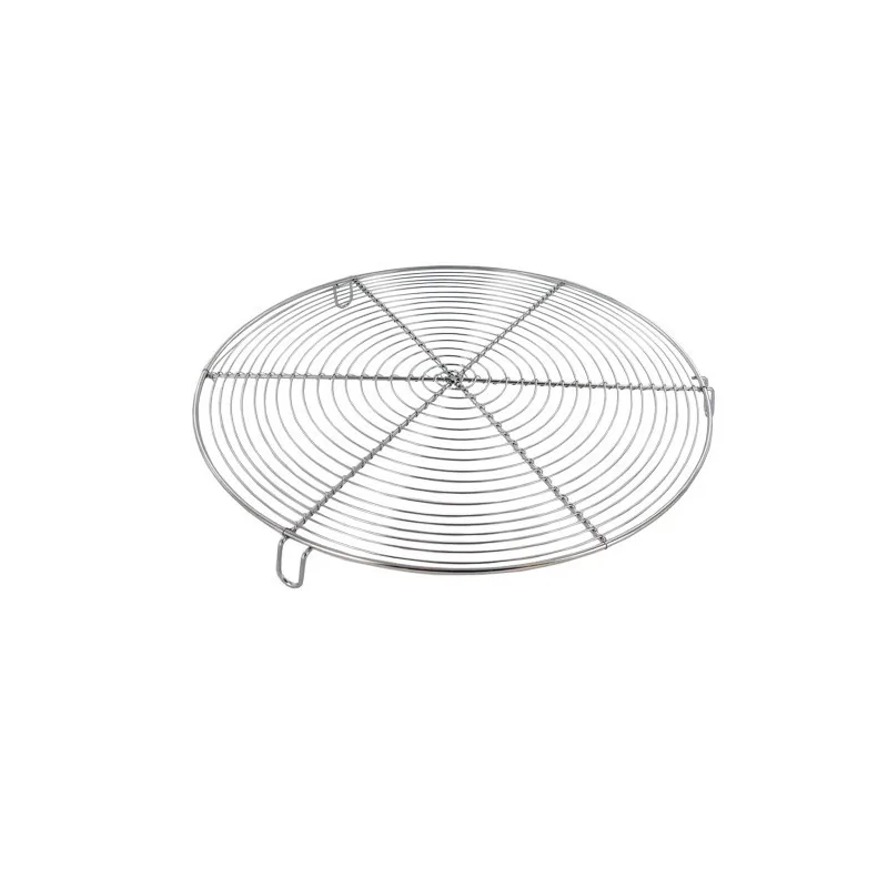 Grille à pâtisserie ronde avec pieds 32 cm