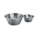 Bassine inox bords plats