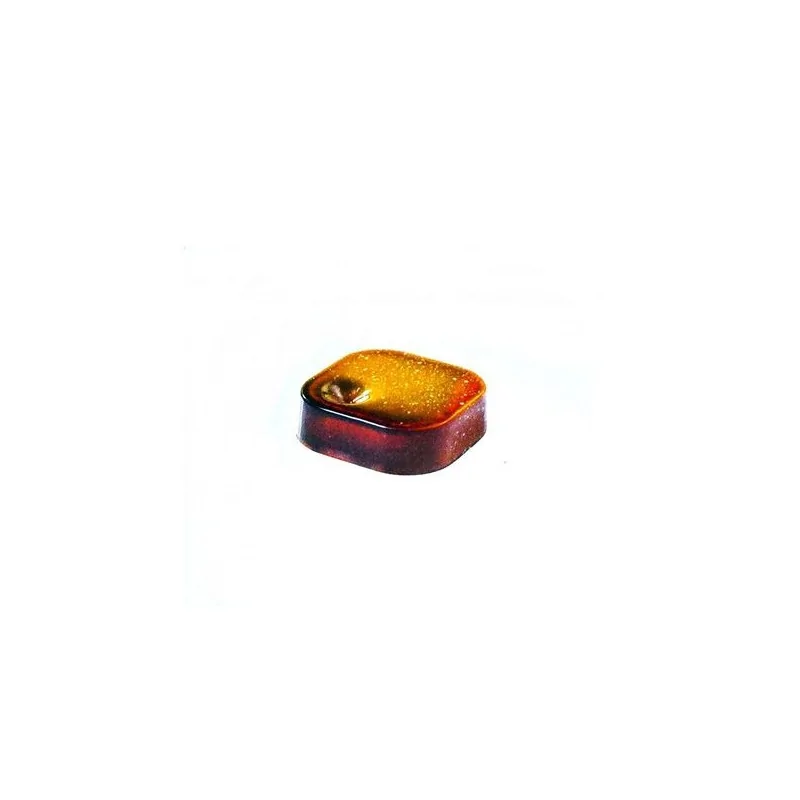 Moule chocolat pralinés carrés plats