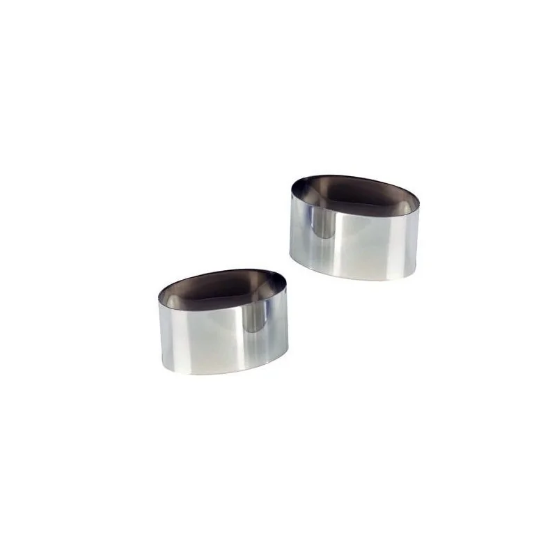 Nonnette ovale inox