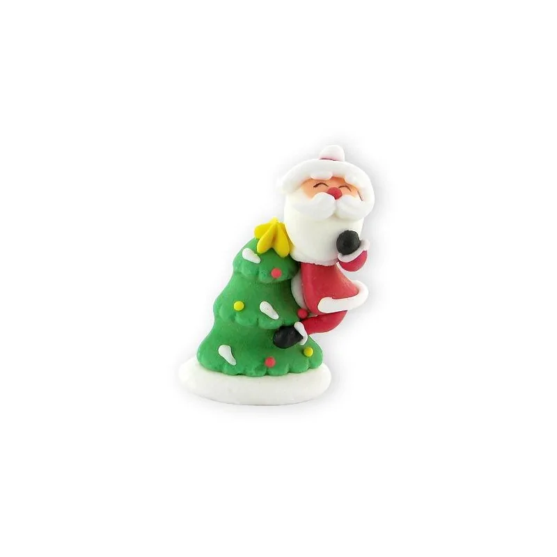 Père Noël sur sapin en sucre PAR 20