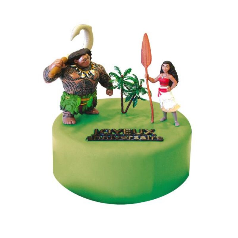 Kit Decor Gateau Vaiana Cerf Dellier Kit Decor Gateau Vaiana Cerf Dellier