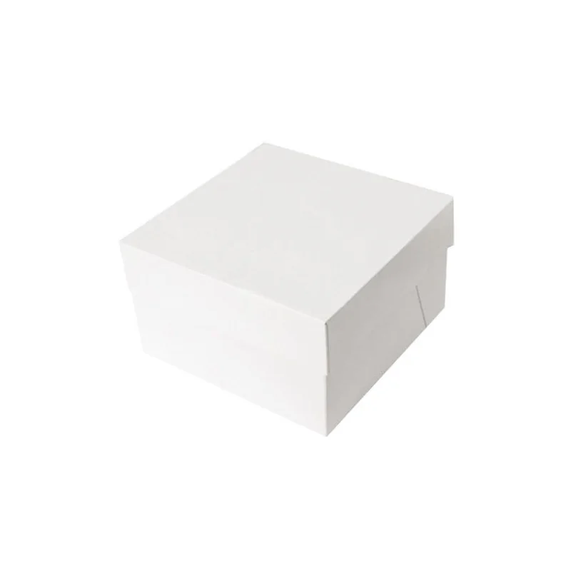 Boîte à gâteau carrée 21 cm hauteur 15 cm