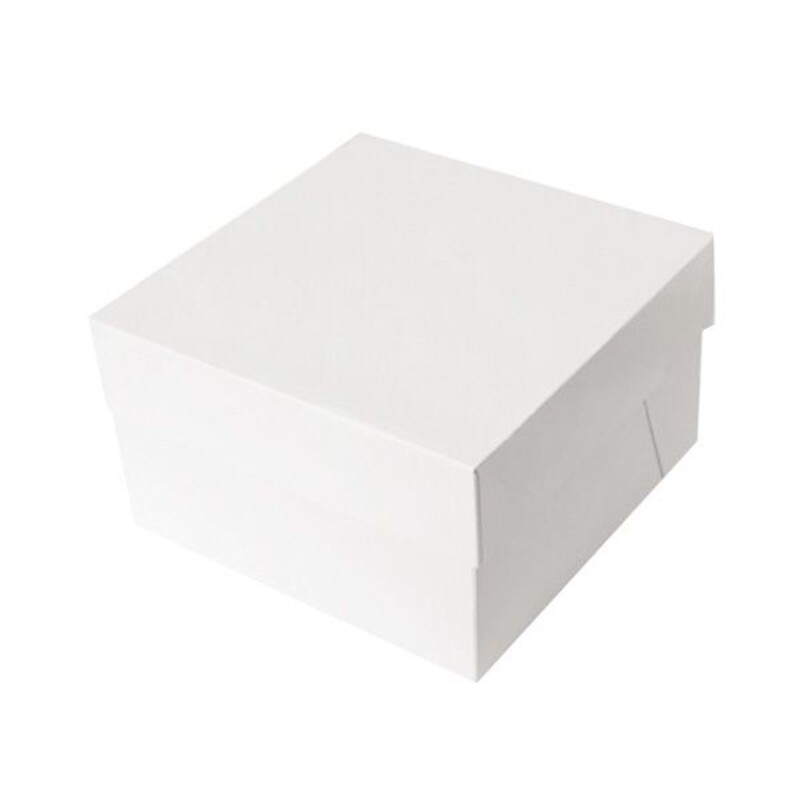 Boîte à gâteau carrée 31 cm hauteur 20 cm