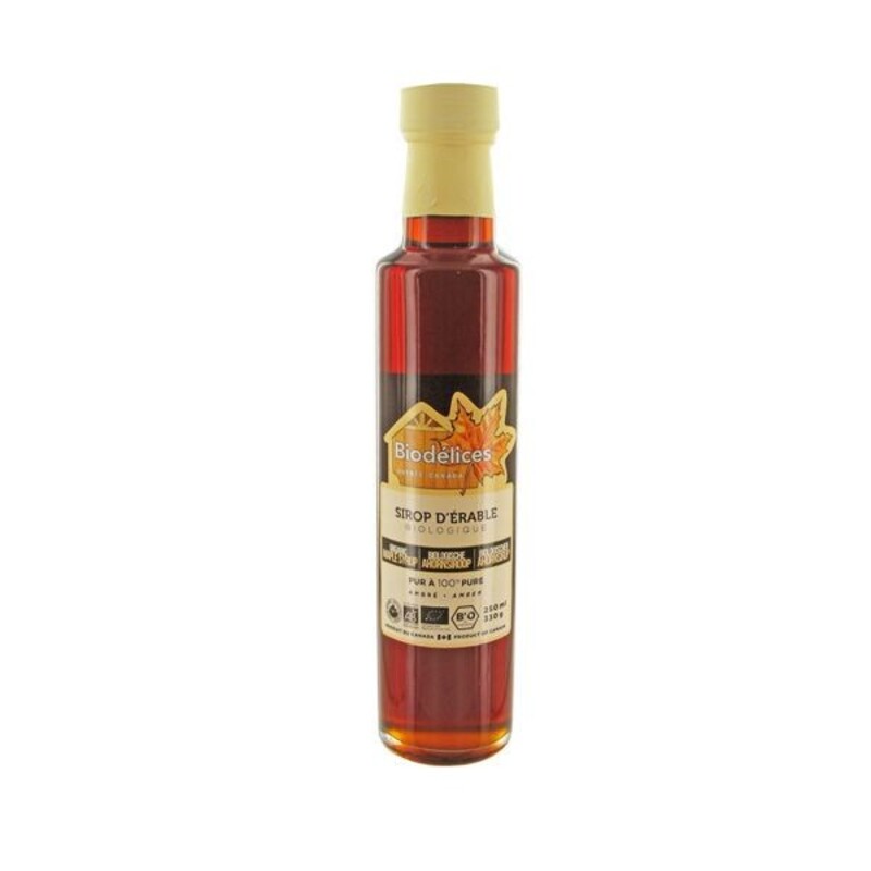Sirop d'érable biologique 250 ml
