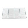 Grille pâtisserie chromée 60 x 40 cm