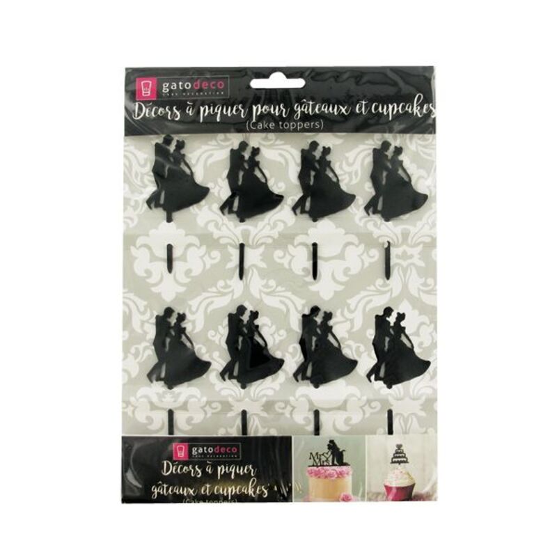 Cake Topper Valses (x8)