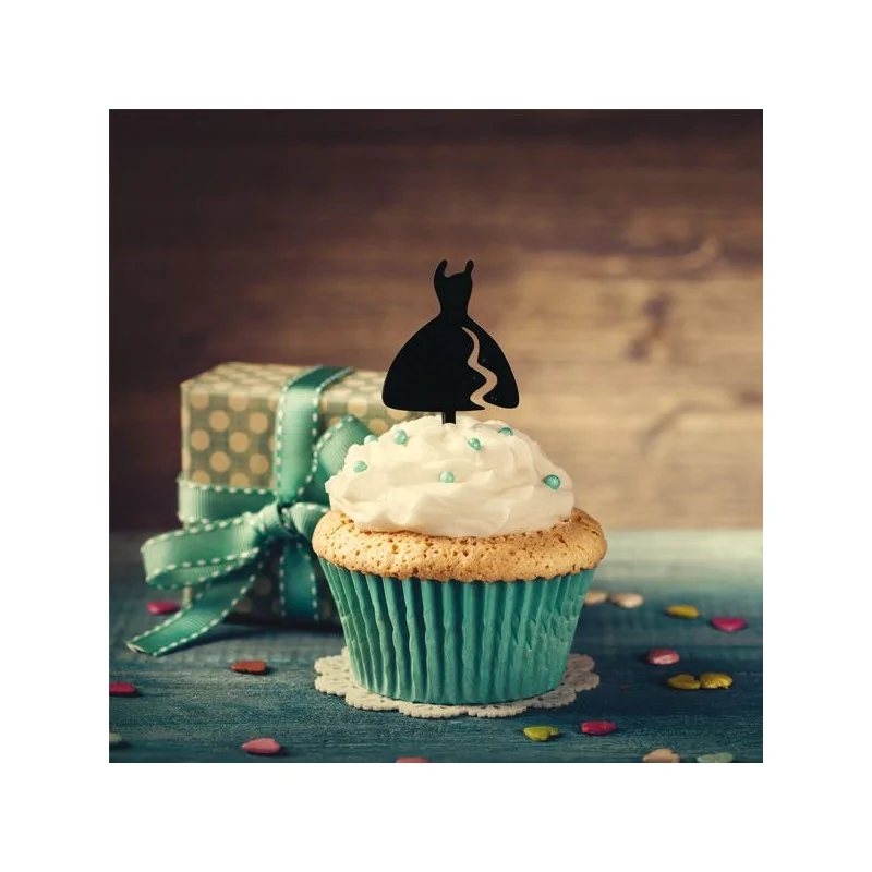 Cake Topper Robe (x8)