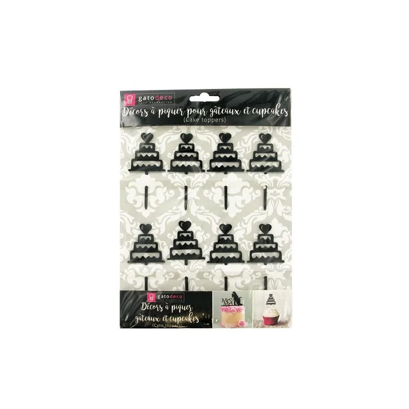 Cake Topper Pièces montées (x8)