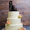 Cake Topper Mr & Mrs Cake Topper Mr & Mrs