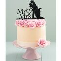 Cake Topper Mr & Mrs (x8)