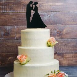 Cake Topper Couple de mariés