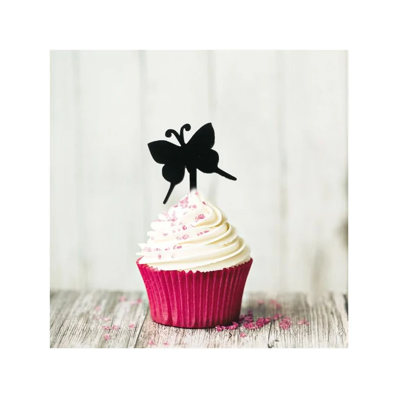 Cake Topper Papillons (x8)