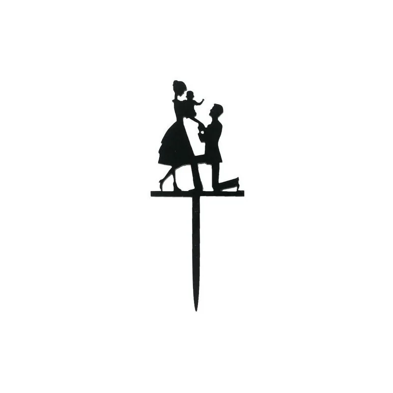 Cake Topper Déclaration (x8)