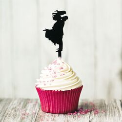 Cupcake Toppers Bonheur (x8)