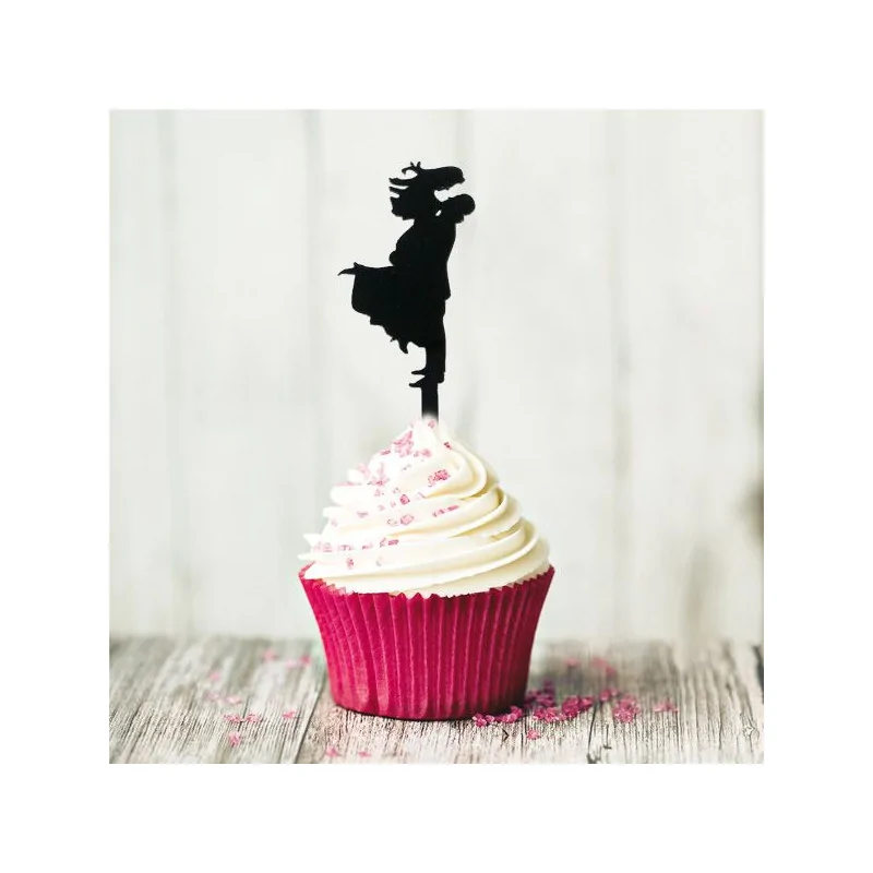 Cake Topper Bonheur (x8)