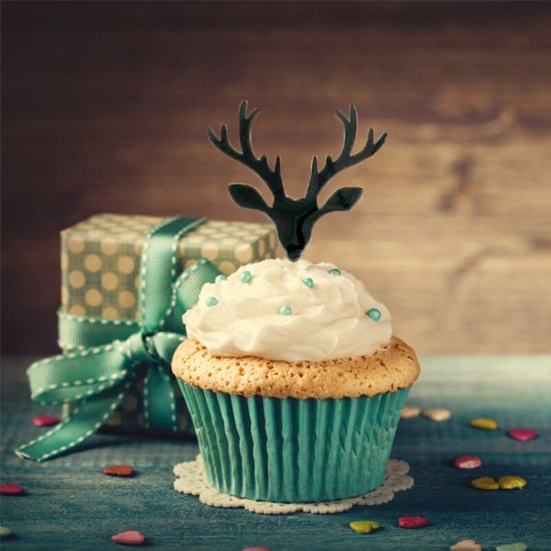 Cake Topper bois de cerf