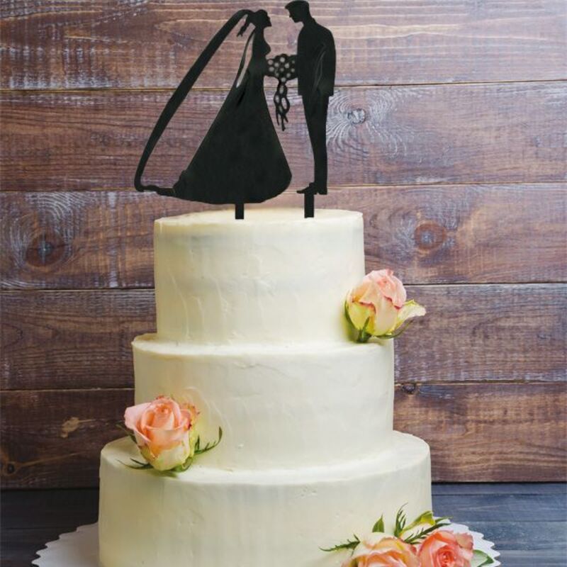 Cake Topper Couple de marié