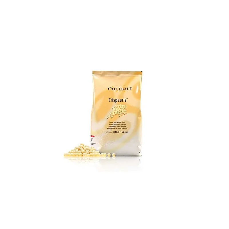 Perles de chocolat blanc craquantes 800 g