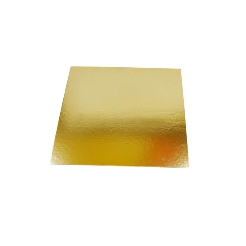 Carrés carton or (x50)