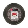 Plateau dentelle rond noir 24 cm