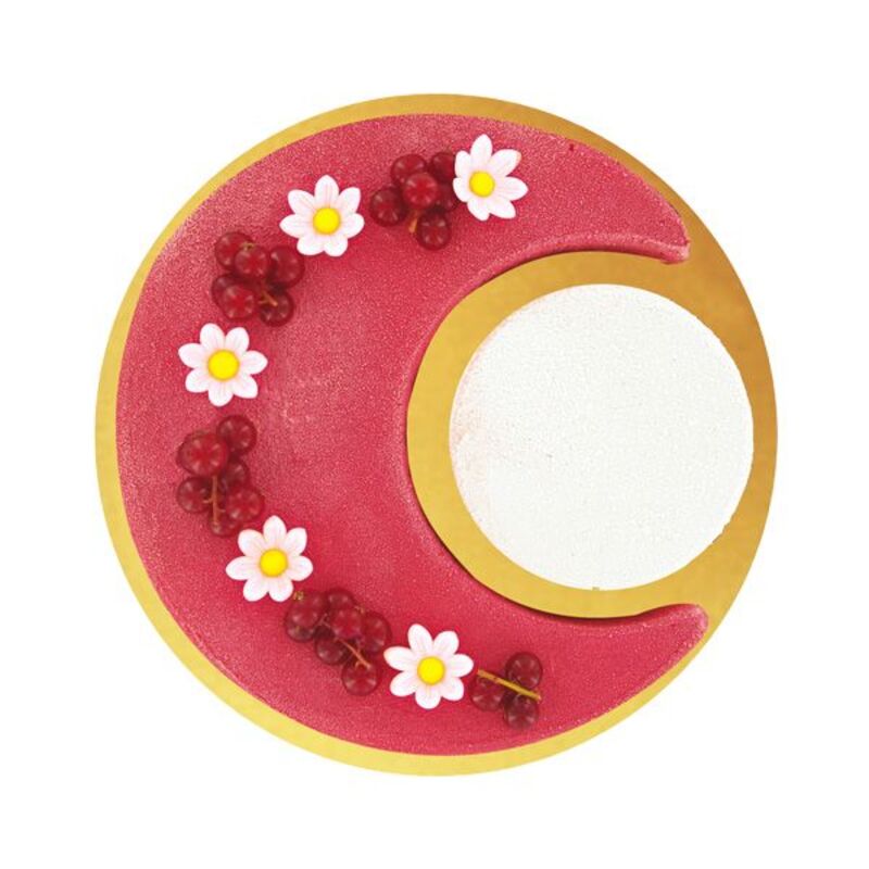 Cercle à pâtisserie modulable lune 22 cm