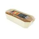 Moule de cuisson pain bois 25 x 11,5 x 7 cm