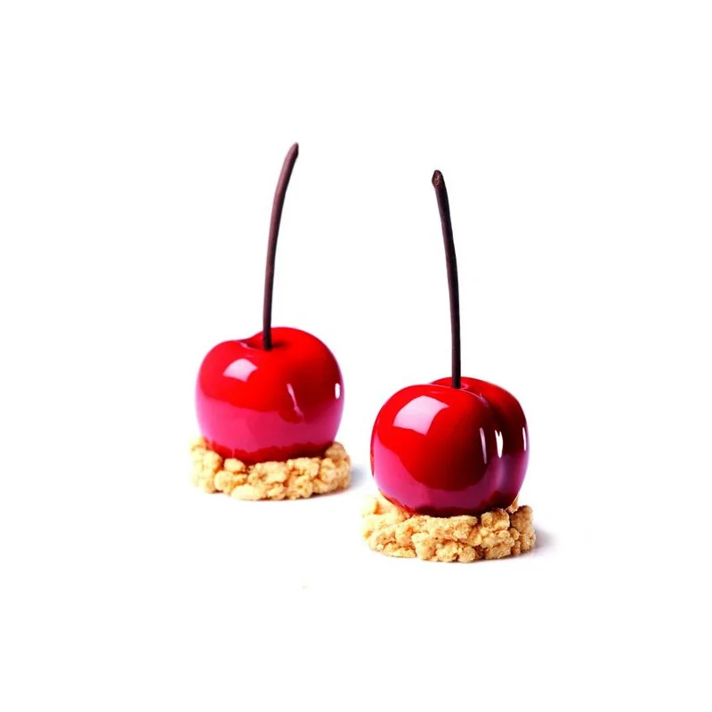 Moule silicone 3D cerises