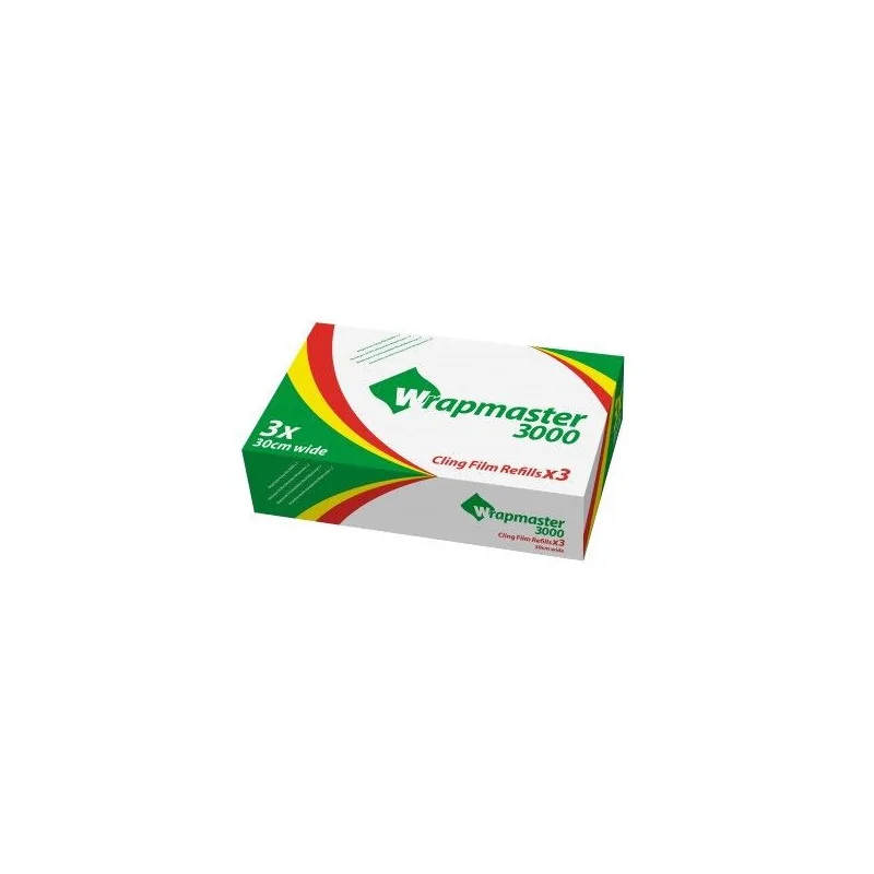 Film alimentaire étirable Wrapmaster 3000 (x3)