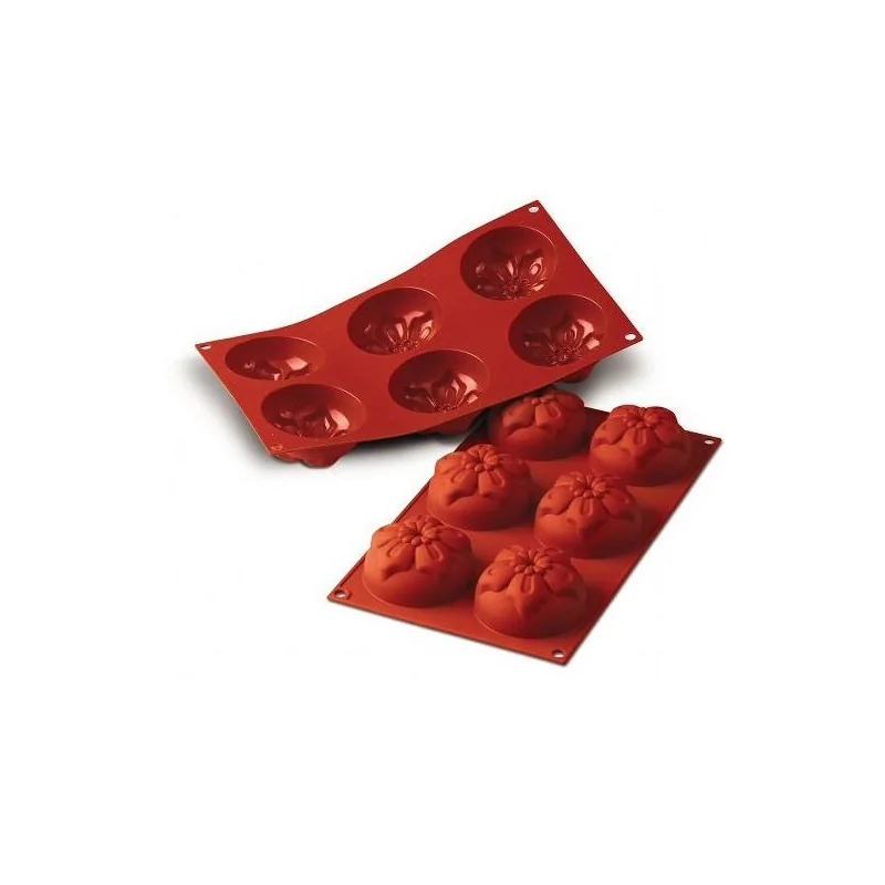 Moule silicone 6 narcisses 7,6 cm