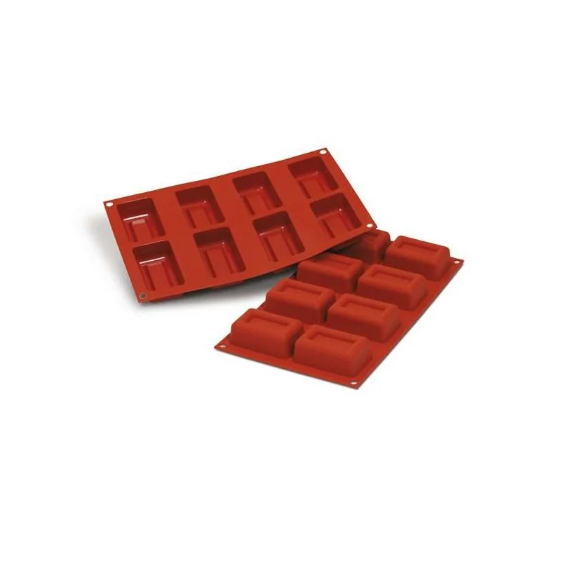 Moule silicone 8 lingots 7,2 cm