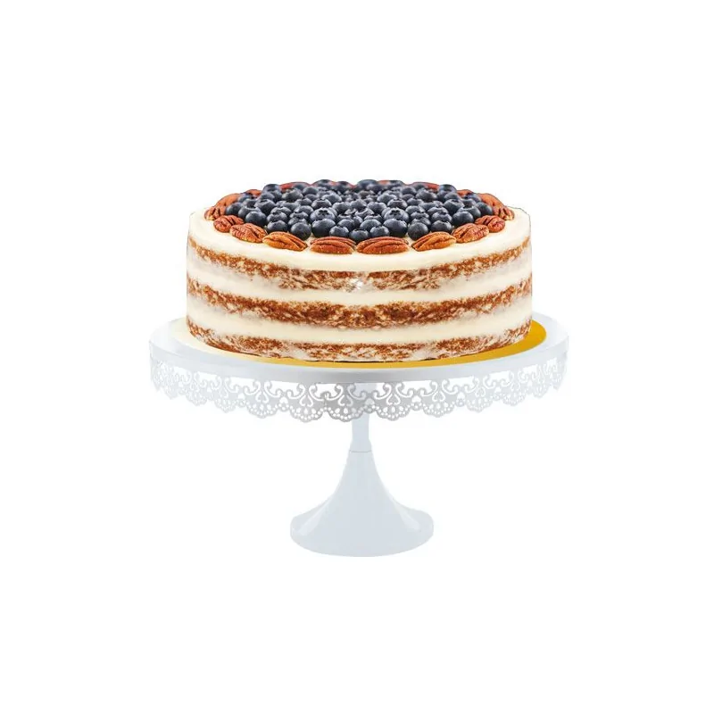 Présentoir gâteau broderie 35 cm
