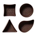 Assortiment de coupes en chocolat noir (x40)