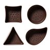 Assortiment de coupes en chocolat noir (x40)
