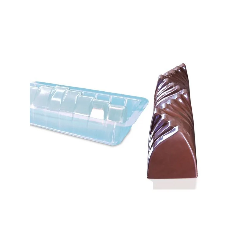 Gouttière à bûche vague en PVC (x12)