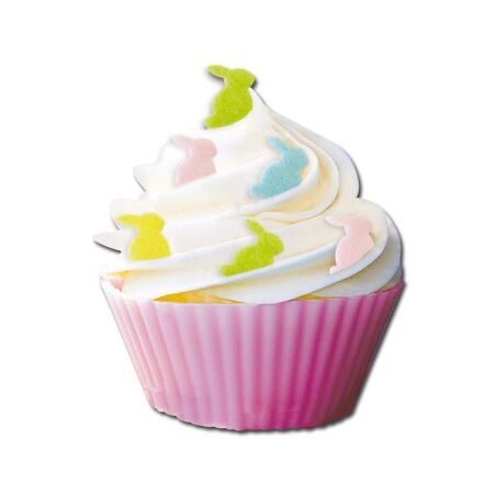 Décors Pâques Lapins comestibles azyme 30 g
