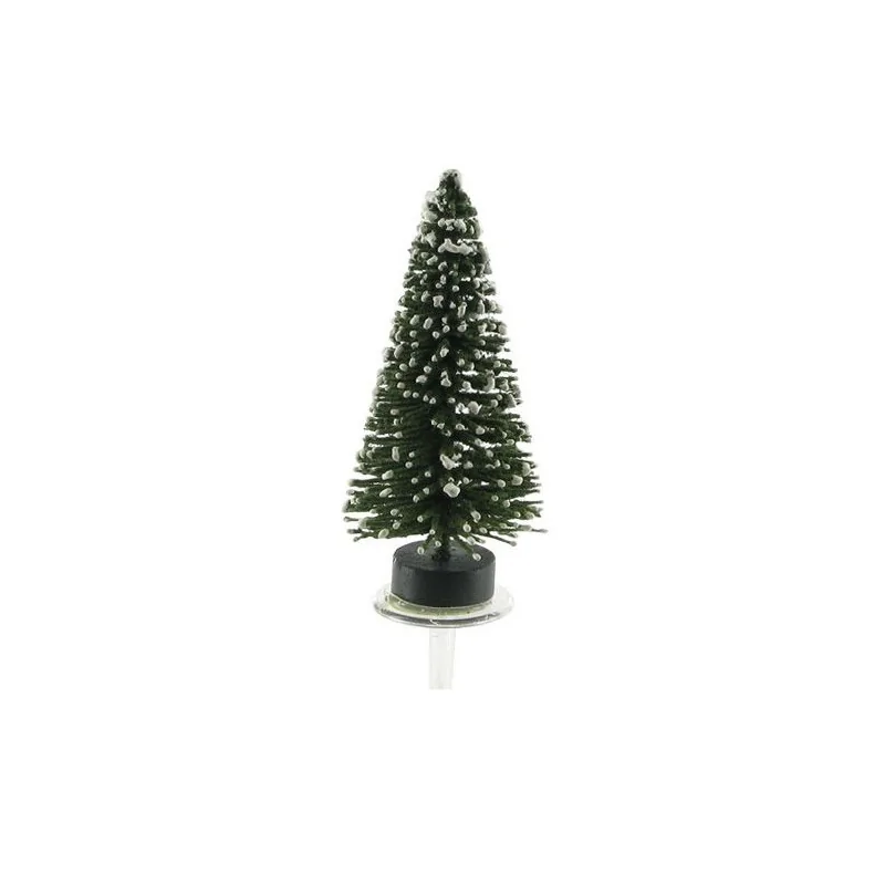Sapins vert neige sur pique (x30)
