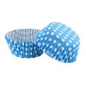 Caissette cupcake bleu ciel pois blancs (x 50) Caissette cupcake bleu ciel pois blancs (x 50)