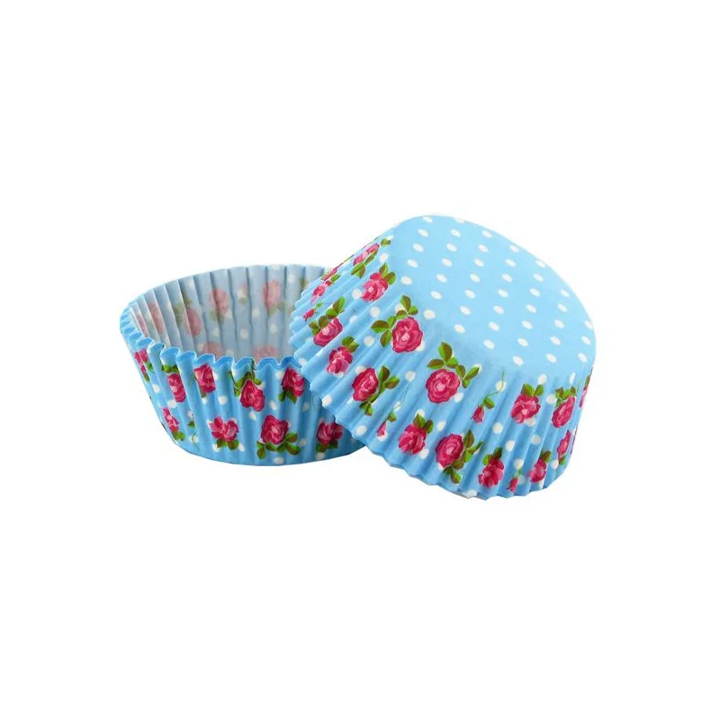 Caissette cupcake Liberty (x 50)