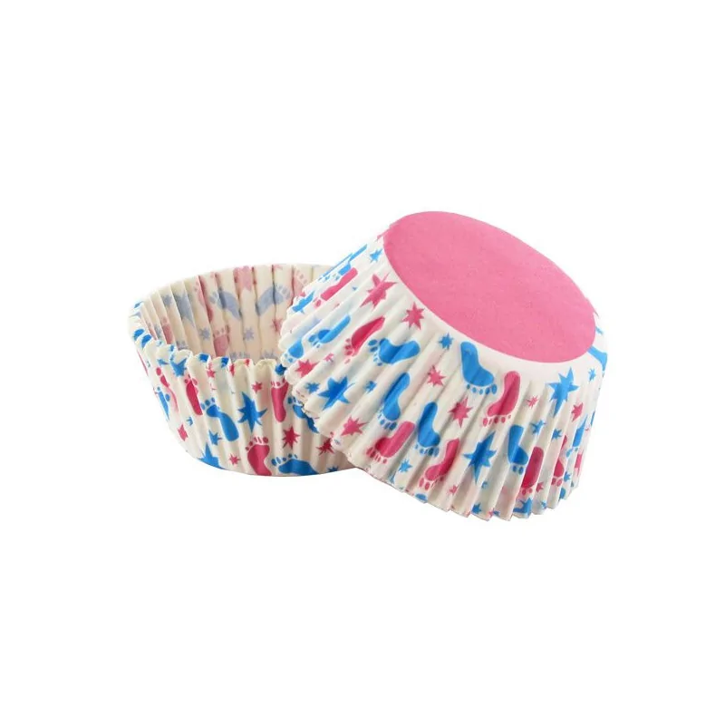 Caissette cupcake petits pieds (x 50)