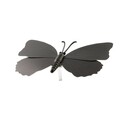 Papillons noirs aimantés assortis (x3)
